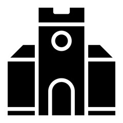 college glyph icon