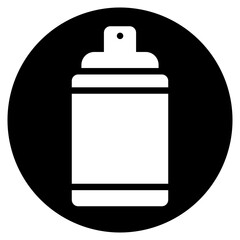 spray paint glyph icon