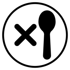 hunger glyph icon