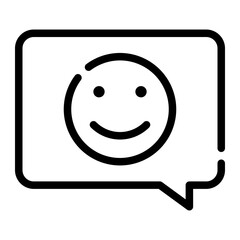 chat line icon