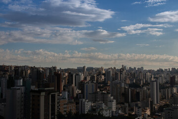 Obraz premium Vista geral da cidade de Belo Horizonte, Minas Gerais, Brasil