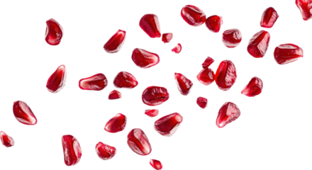 Red pomegranate seeds