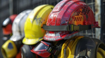 Showcase the importance of personal protective equipment with detailed 3D models of safety gear