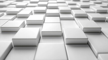 A textured surface of white square tiles arranged in a pattern.