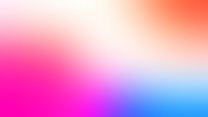 Coloured Blurred Abstract Background, Smooth transitions of iridescent colors, Soft pastel color gradient, Colorful gradient Rainbow Background