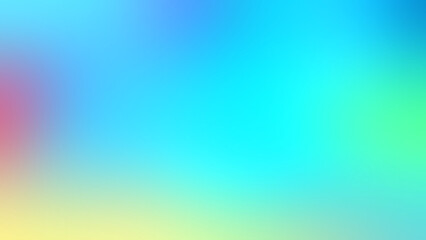 Coloured Blurred Abstract Background, Smooth transitions of iridescent colors, Soft pastel color gradient, Colorful gradient Rainbow Background