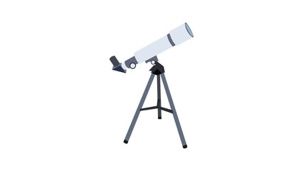Telescope vector illustration. isolated in white background