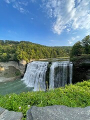 Fototapeta premium waterfall in the park