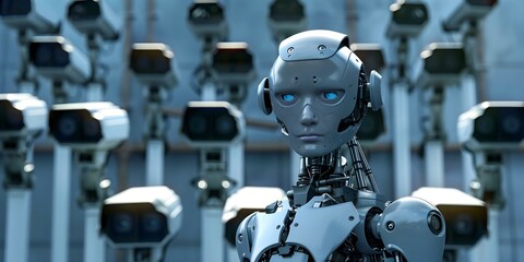 a robot with persony cameras.


