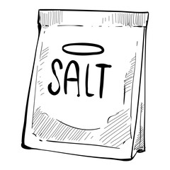 salt handdrawn illustration