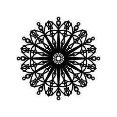 abstract floral design