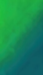 a green and blue background with a white and black