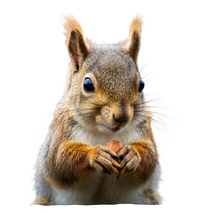 Obraz premium squirrel on white background