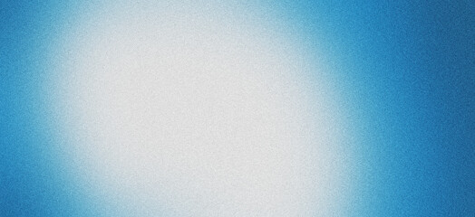 Blue and white grainy gradient background fading from center