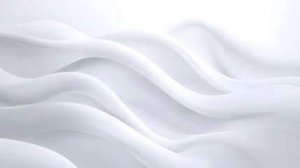 Obraz premium peaceful abstract white background with calm strokes