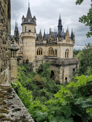 Obraz premium grand medieval castle