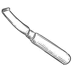 cobbler tools handdrawn illustration