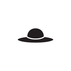 Hat icon Flat line illustration