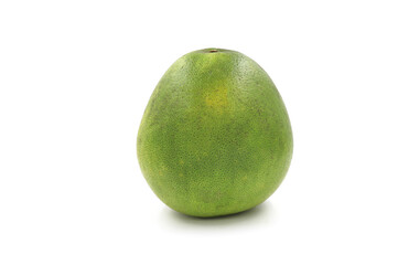 pomelo fruit isolated on white background.  citrus fruits.