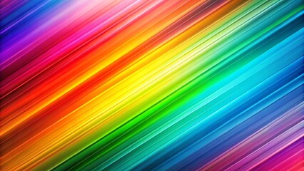 Abstract Diagonal Lines of Vivid Hues, A Symphony of Colors, Displaying a Spectrum of Vibrant Shades