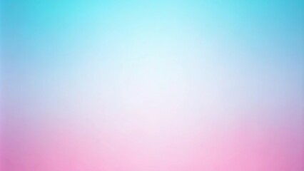 Blurred soft pink and blue gradient background in pastel colors, wide-angle