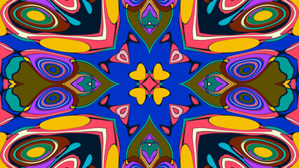 Pattern with flowers