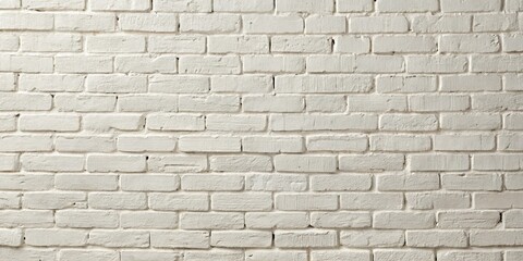 Obraz premium A Seamless Texture of Cream-Colored Bricks Interlocking in a Classic Pattern, Creating a Smooth and Elegant Surface.