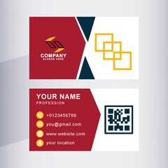 Clean professional,minimalist business card template