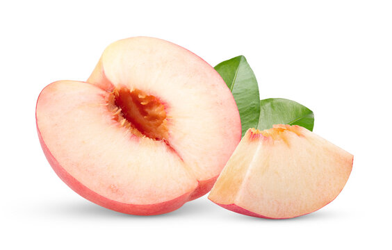 Pink Peach isolated on transparent png