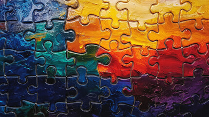 Puzzle Piece Clicking into Place Satisfaction