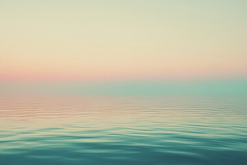 Obraz premium gradient sunset in the sea, vector background wallpaper , horizon 