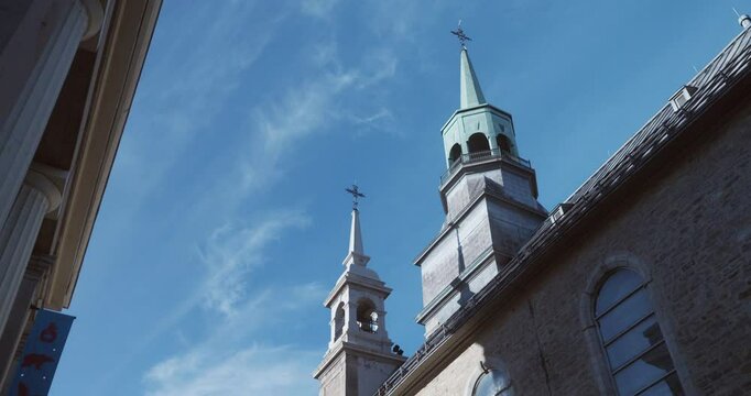 old church building in Montreal, canada