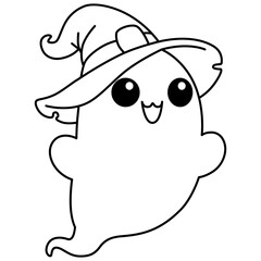 Cartoon Cute Cat Ghost