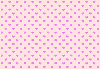 Heart Violet color on pink background. For Background.