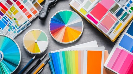 Color Palette for Design and Art.