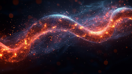 abstract wallpaper background screen, for business, for bank, for finance, for wall pictures, for photo frames, for office, for rooms. Abstract wave figure, graphic objects, purple pink luminous