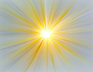 Obraz premium A burst of radiant light illuminating a serene background in a tranquil setting