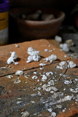 Tools and equipment's, during silver jewelry making