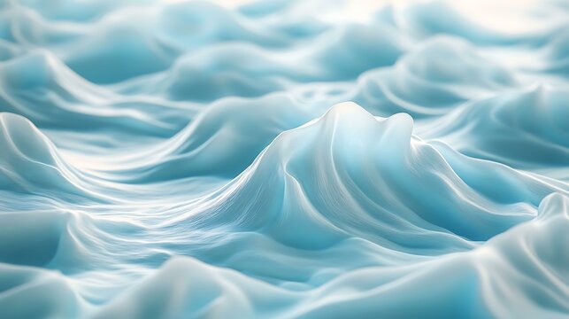 A calming, soft blue background with a gentle wave pattern, creating a soothing and fluid look