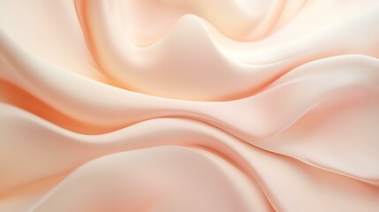 A soft, peach-colored background with a slight, organic texture and gentle, flowing curves