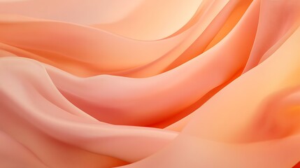 A soft, peach-colored background with a slight, organic texture and gentle, flowing curves