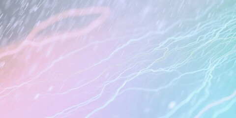 Obraz premium Abstract Weather Data Visualization Dynamic Storm Patterns in Pastel Palette
