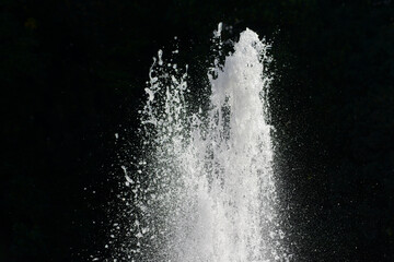 噴水　水しぶき
