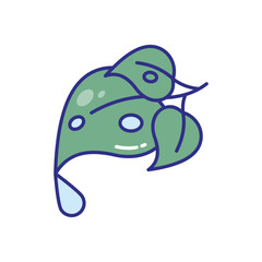 Dew vector icon stock illustration