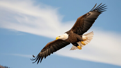 Obraz premium american bald eagle