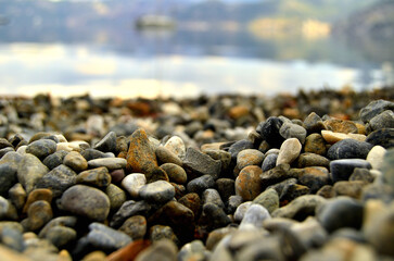 stones on the beach