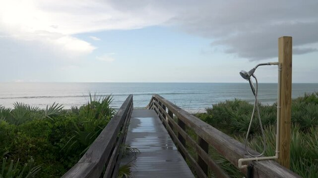 boardwalk to the beach
