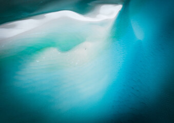 Hill Inlet at The Whitsunday's Queensland drone photo