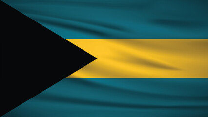 National flag of Bahamas Background Illustration 4K
