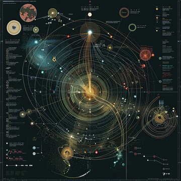Detailed Chart of Subatomic Particle Interactions
